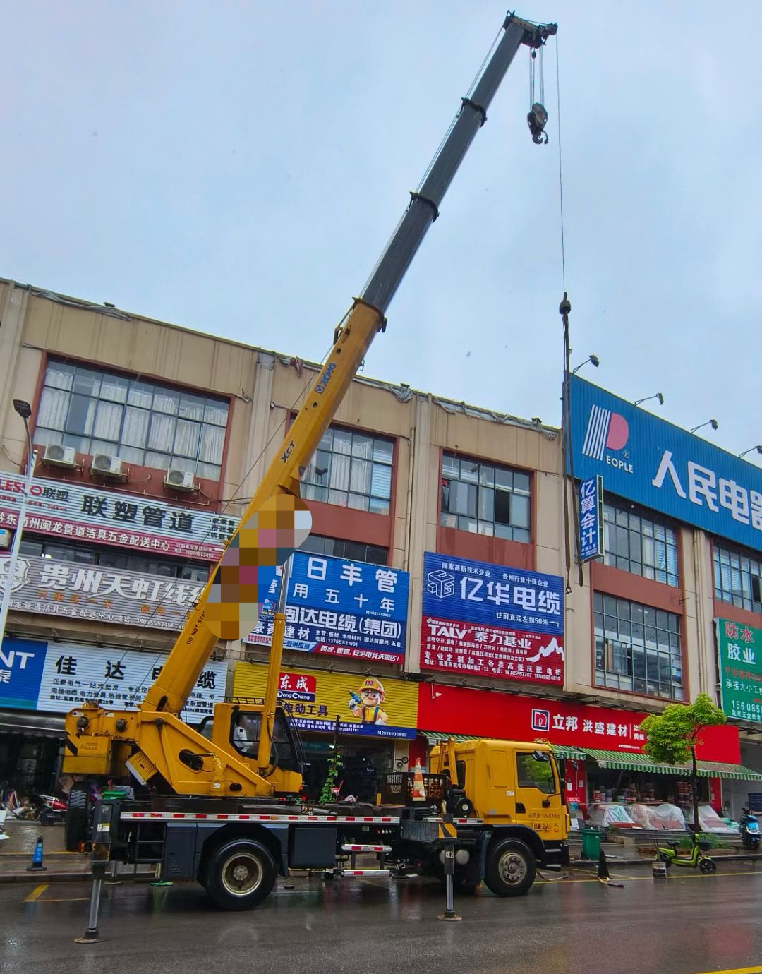 习水县吊车吊机租赁桥梁吊装