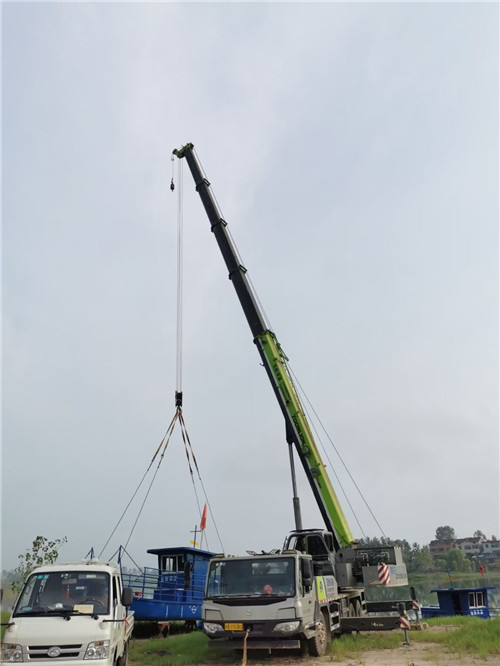 习水县桥梁建设吊装案例